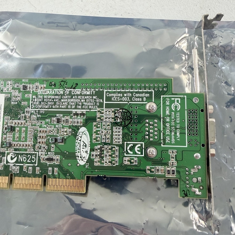 Lot Of 2 ATI Radeon 7000 64MB DDR PCI VGA Computer Graphics Video Cards - Picture 5 of 14